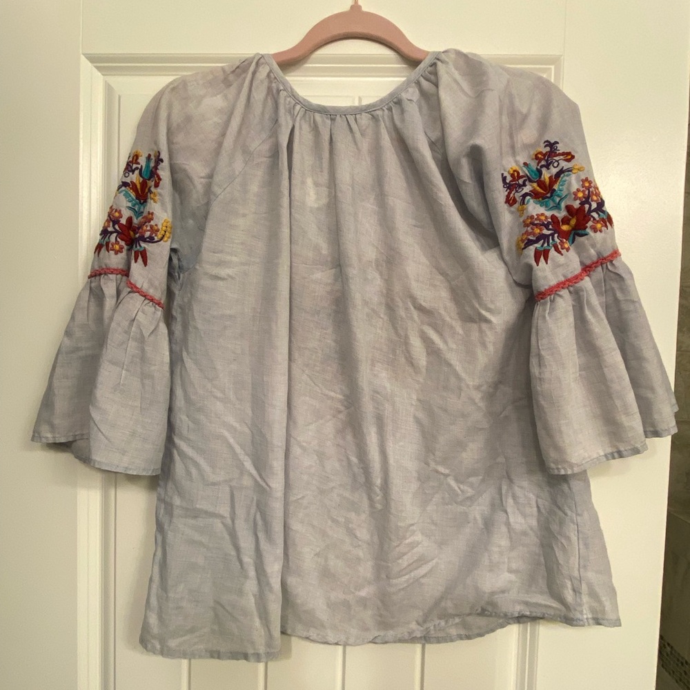Bhoma Couture Embroidered Boho Blouse - Picture 2 of 9